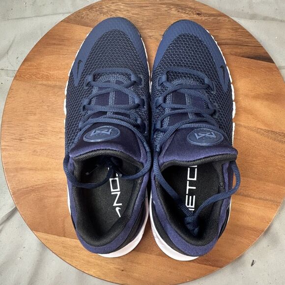 Nike Free Metcon 4 College Navy/White Mens Size 8.5 Training Sneakers CT3886-491 - Picture 5 of 7